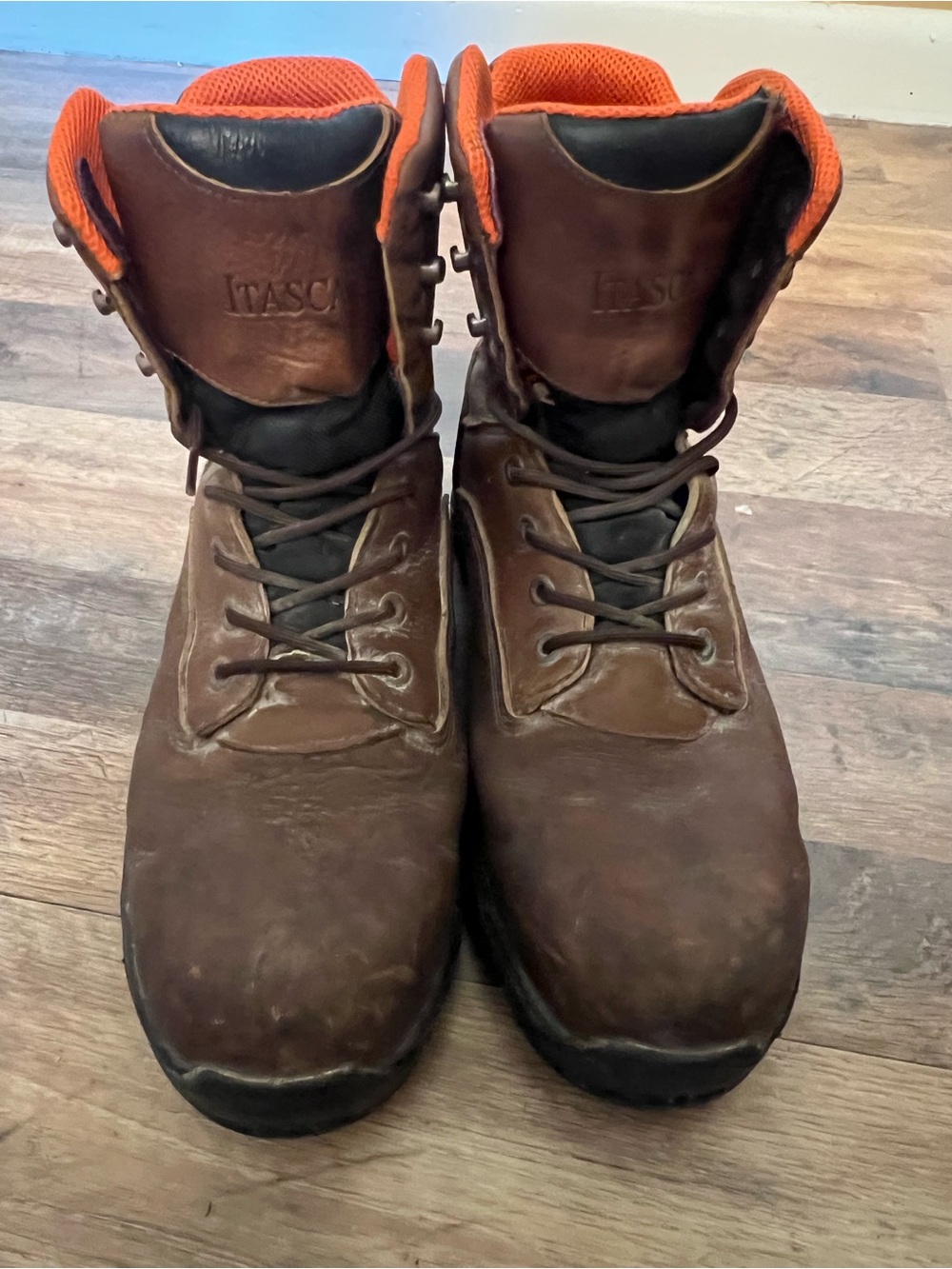 Itasca Brown Leather Work/Hiking Boots